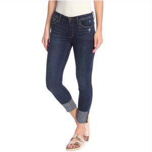 Joe’s Jeans Mid Rise Cuff Crop Jeans